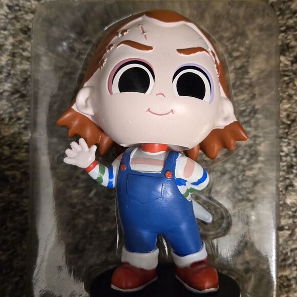 NEW "Chucky" Good Guys 6.25" Bobblehead~Childs Play Ages 17+ Culturefly (In Box) - Picture 1 of 16